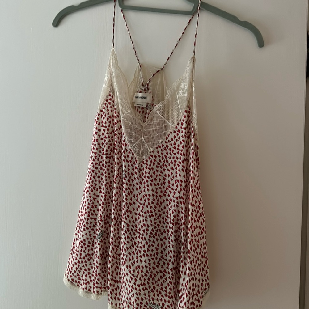 Zadig & voltaire silk tank